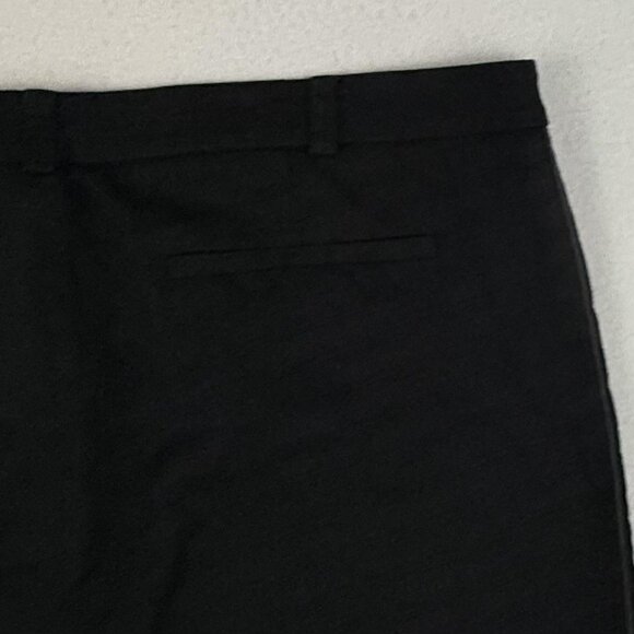 Anthropologie Cartonnier Pants Women's 14 Black Slim Ankle Cigarette Pockets - Picture 10 of 16